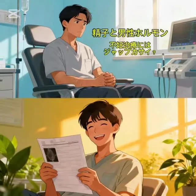 男性ホルモンと精子の関係