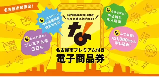 【2026年 名古屋プレミアム商品券】7/6申込開始｜西区浅...
